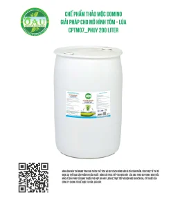 DOMINO HERBAL PRODUCT: A SOLUTION FOR THE SHRIMP-RICE FARMS CPTM07_200 LITER DRUM