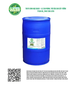 TBVTV SINH HỌC OAUO1 - 6,3 EW PHÒNG, TRỪ SÂU CHO CÂY TRỒNG TTBSH 09_PHUY 200 LITER