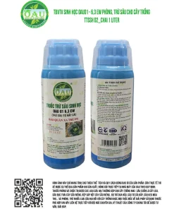 TBVTV SINH HỌC OAU01 - 6,3 EW PHÒNG, TRỪ SÂU CHO CÂY TRỒNG TTSSH 02_CHAI 1 LITER