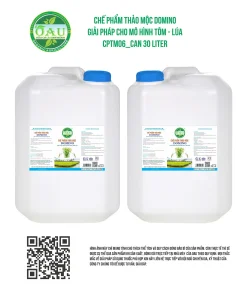 DOMINO HERBAL PRODUCT: A SOLUTION FOR THE SHRIMP-RICE FARMS CPTM06_CAN 30 LITER